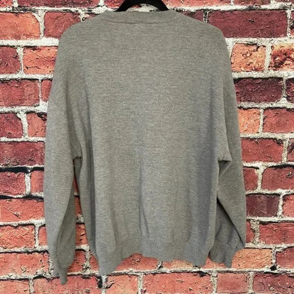 Vintage Crew Neck Sweater Russell Athletic XL Made in USA Andrew Wildcats Gray 9 - Picture 2 of 8